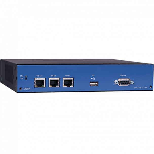Adtran NetVanta 3140 RM Router Rack-Mountable Black/Blue