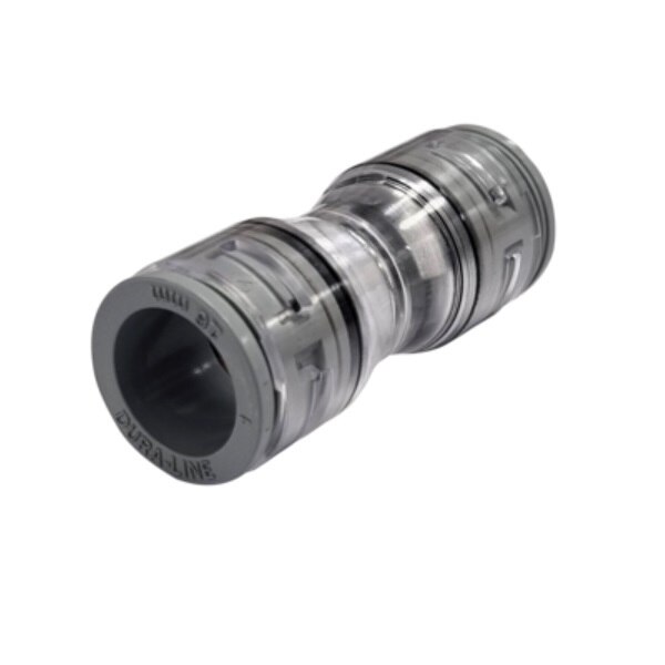 DuraLine 12.7mm Straight Coupler 12.7/10mm (OD/ID)