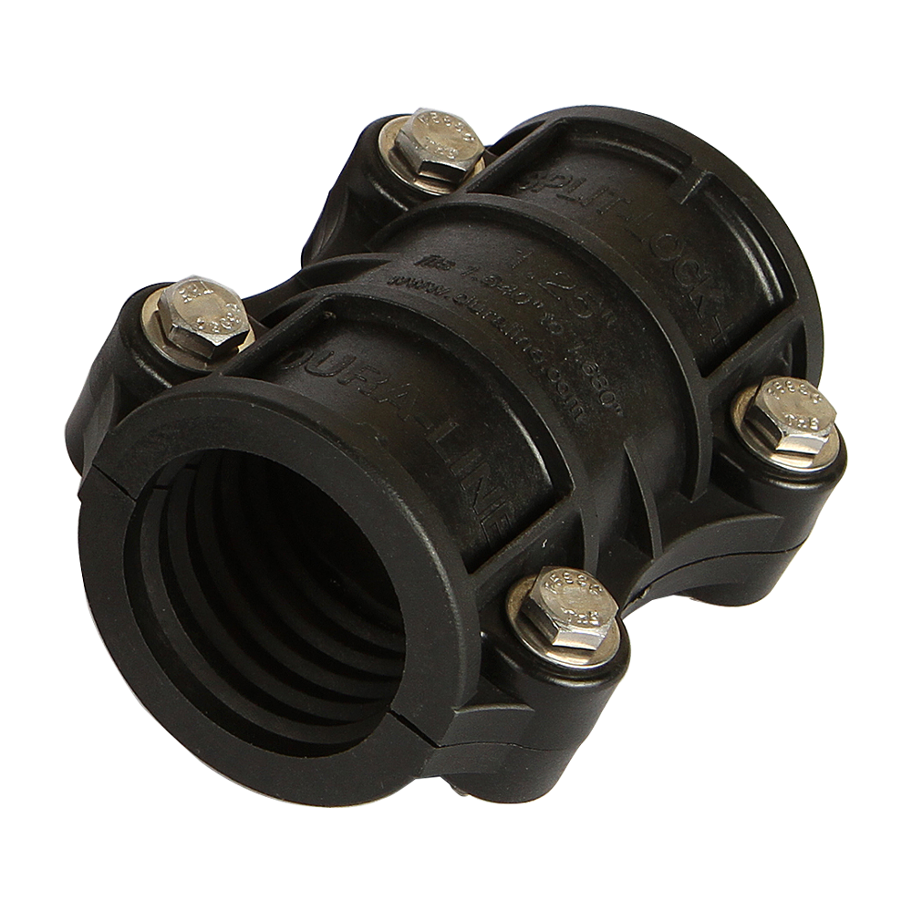 DuraLine 1 1/4" Split-Lock + Coupler