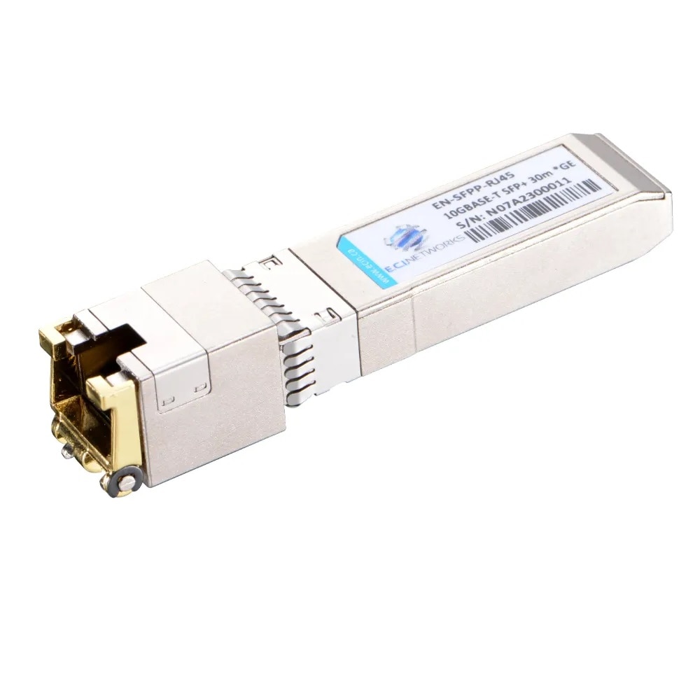 ECI Networks Brocade Compatible 10GBASE-T SFP+ Transceiver Module (Copper, 30m, RJ-45)
