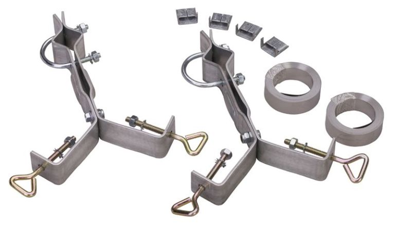 Easy Up "Y" Chimney Mount With 2 - 12' Stainless Straps