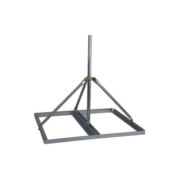 Easy Up Non Penetrating Roof Mount, 35" x 28" FootPrint - with Mast 28.5″ x 1.50″ OD
