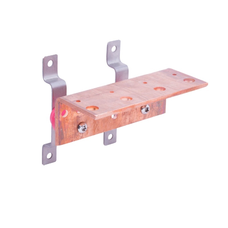 Harger 1/4" x 6" x 8" Bent Ground Bar