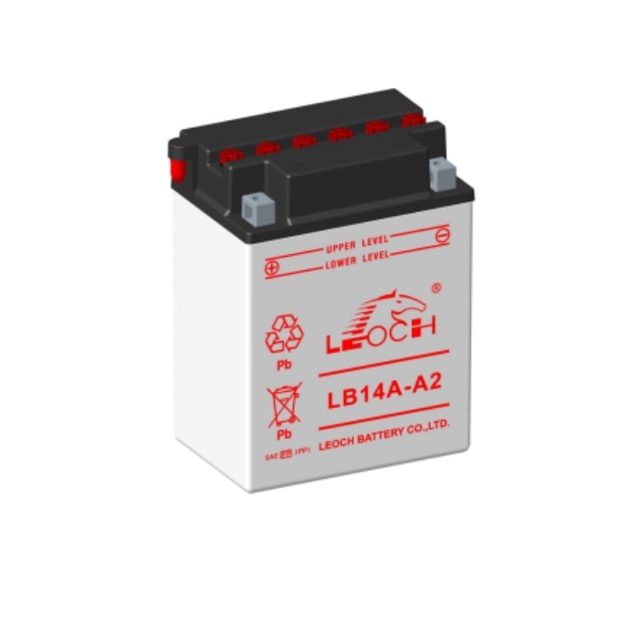 Leoch 12V 14Ah LB Series Conv. High Perf. Power Sports Battery