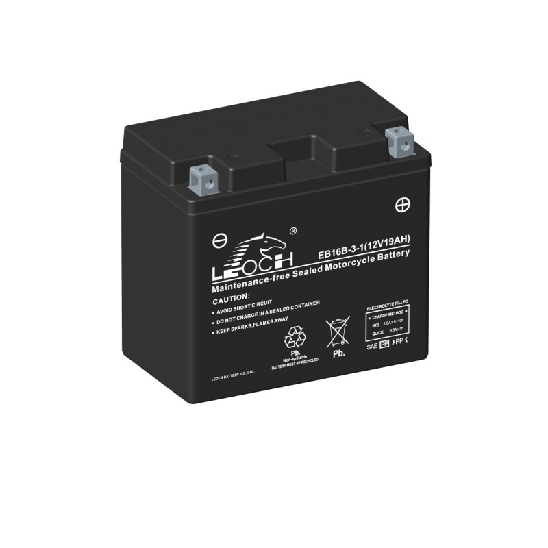 Leoch 12V 19Ah LBX Series MF/FA Power Sports Battery