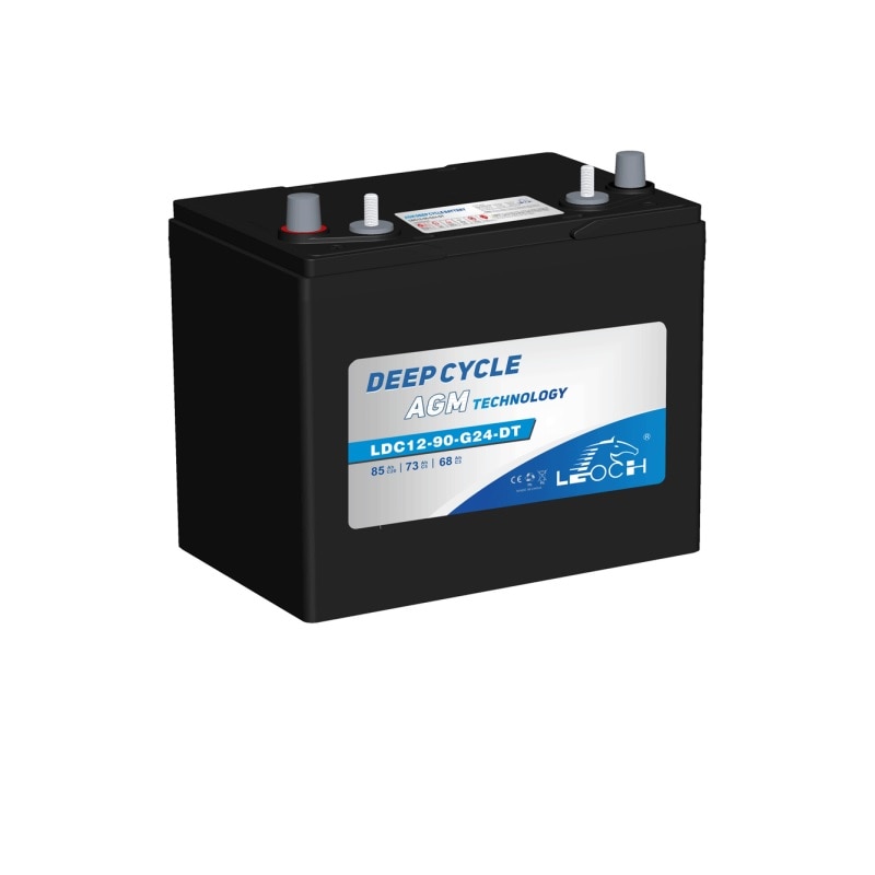 Leoch 12V 90Ah LDC Series AGM Deep Cycle Battery