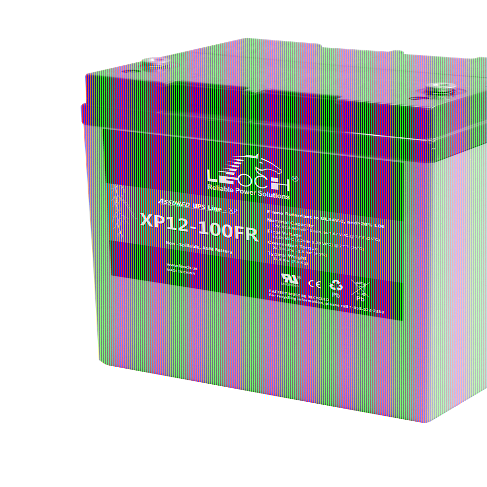 Leoch 12V 92.8Ah XP Series UPS High Rate Battery