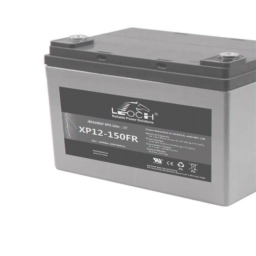 Leoch 12V 150Ah XP Series UPS High Rate Battery