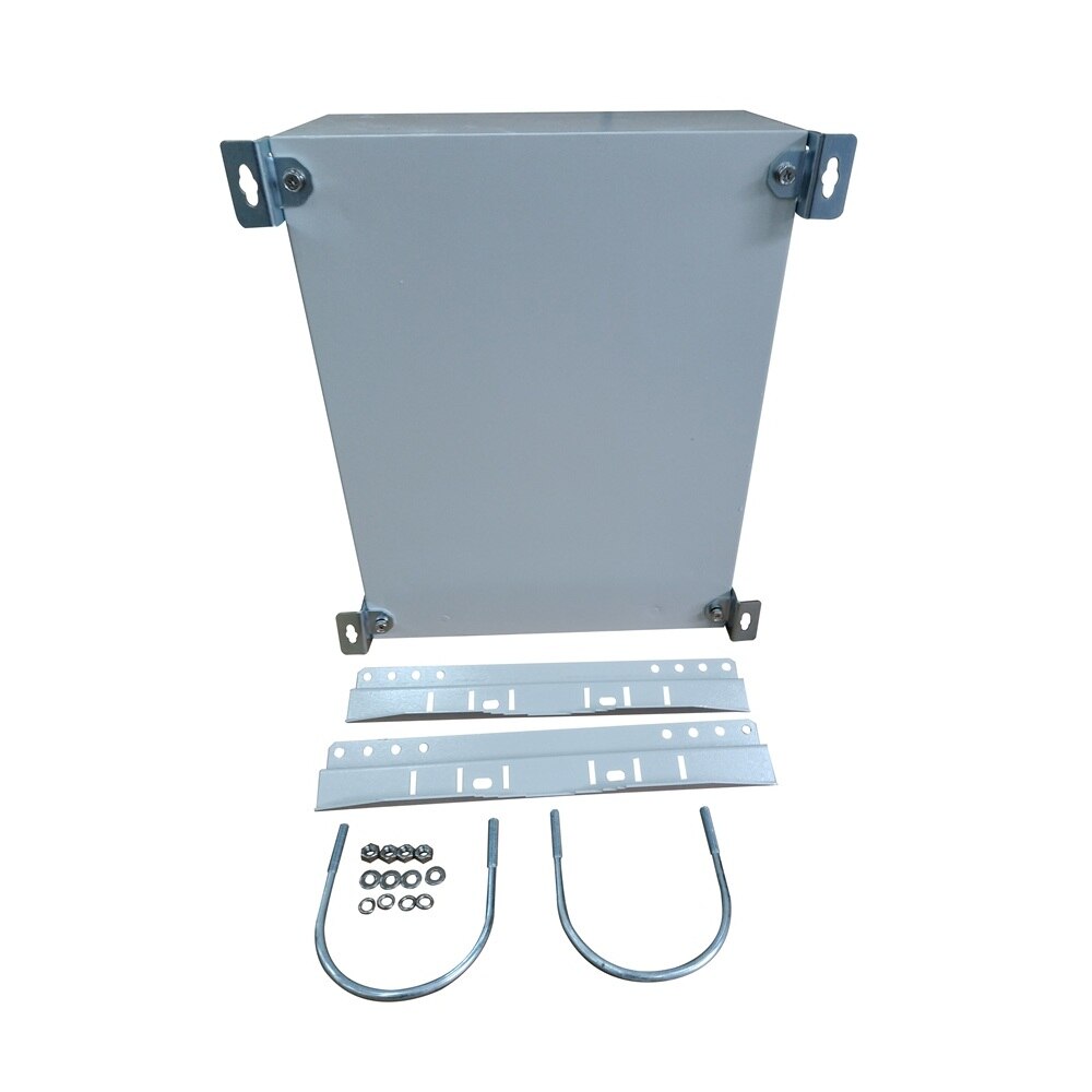 Pole mount bracket kit with 4