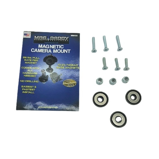Mag Daddy Camera Magnet Mount 3 (26 lb) Mount Mags & Mounting Hardware