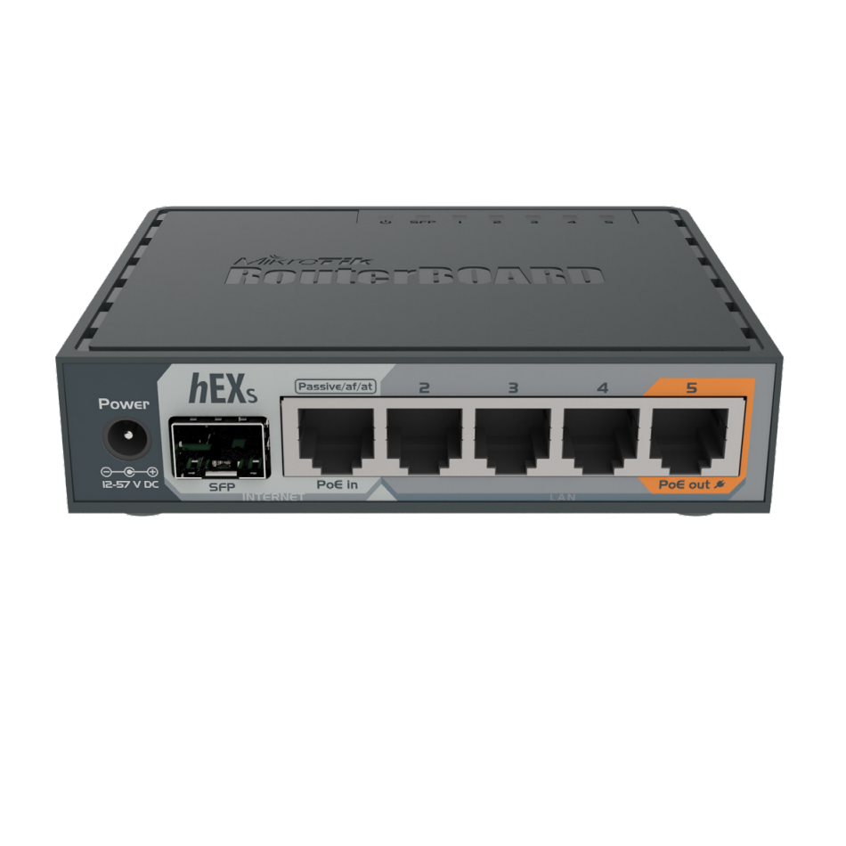 MikroTik CRS305-1G-4S+IN 1xGigabit 4xSFP+ Cloud Router Switch MikroTik CRS305-1G-4S+IN 1xGigabit 4xSFP+ Cloud Router Switch