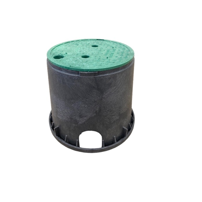 PPC Broadband 10in Round Vault with Cover and Bolt