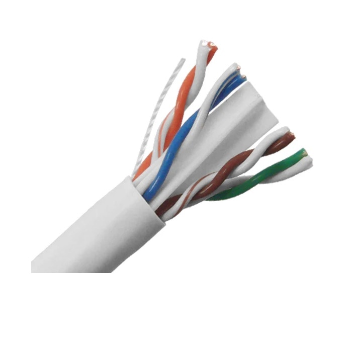 Primus Cable CAT6A Bulk Cable - 10G, (U/UTP) CMP, 23AWG 8/C Solid BC, (UL/ETL), 1000' Wooden Spool - White