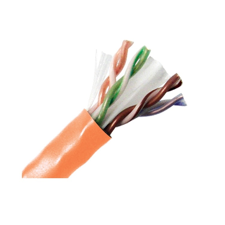 Primus Cable Plenum CAT6 Bulk Ethernet Cable: CMP Rated, Solid Copper UTP, 23 AWG, 1000FT