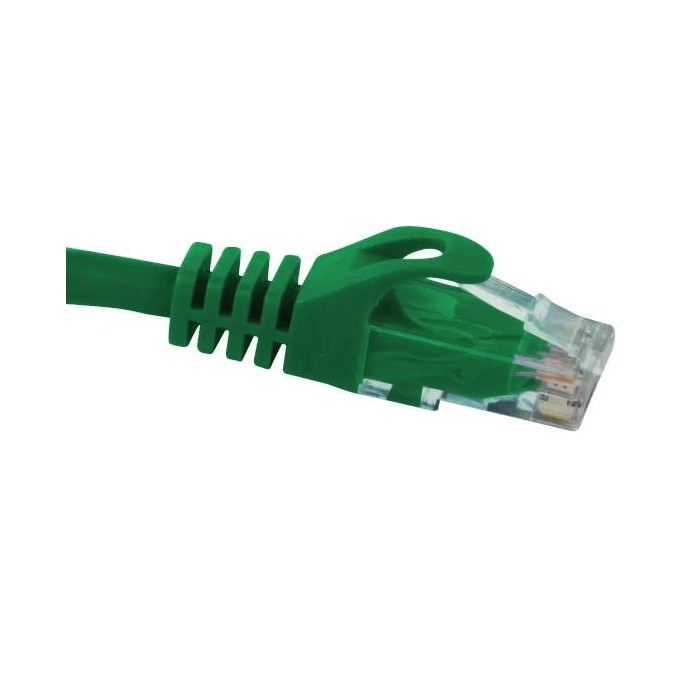 Primus Cable CAT6 Ethernet Patch Cable, Snagless Molded Boot, RJ45 - RJ45, 0.5ft, Green