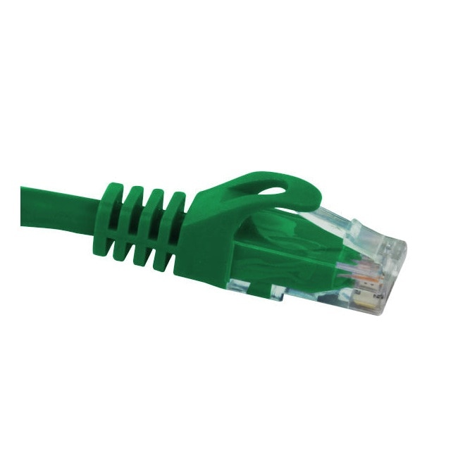 Primus Cable CAT6 Ethernet Patch Cable, Snagless Molded Boot, RJ45, 15ft, Green