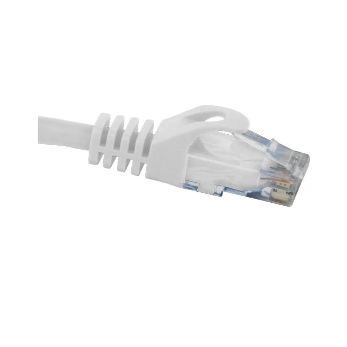 Primus Cable CAT6 Ethernet Patch Cable, Snagless Molded Boot, RJ45 - RJ45, 0.5ft, White