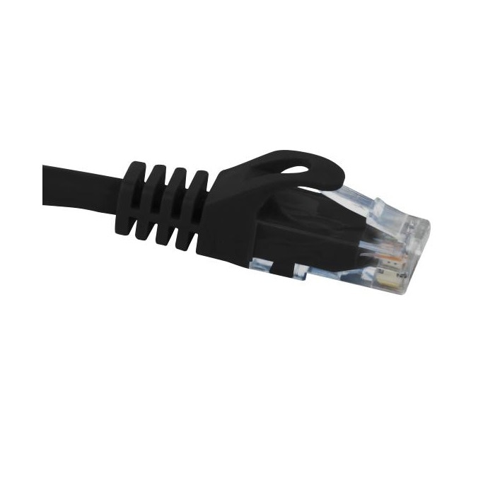 Primus Cable CAT6 Patch Cord - 2', Snagless, Mold-Injection, Stranded 24AWG, (UTP) - Black
