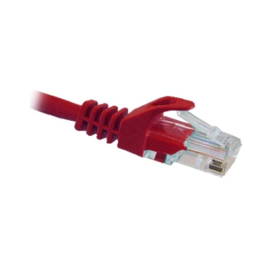 Primus Cable CAT6 Ethernet Patch Cable, Snagless Molded Boot, RJ45, 3ft, Red