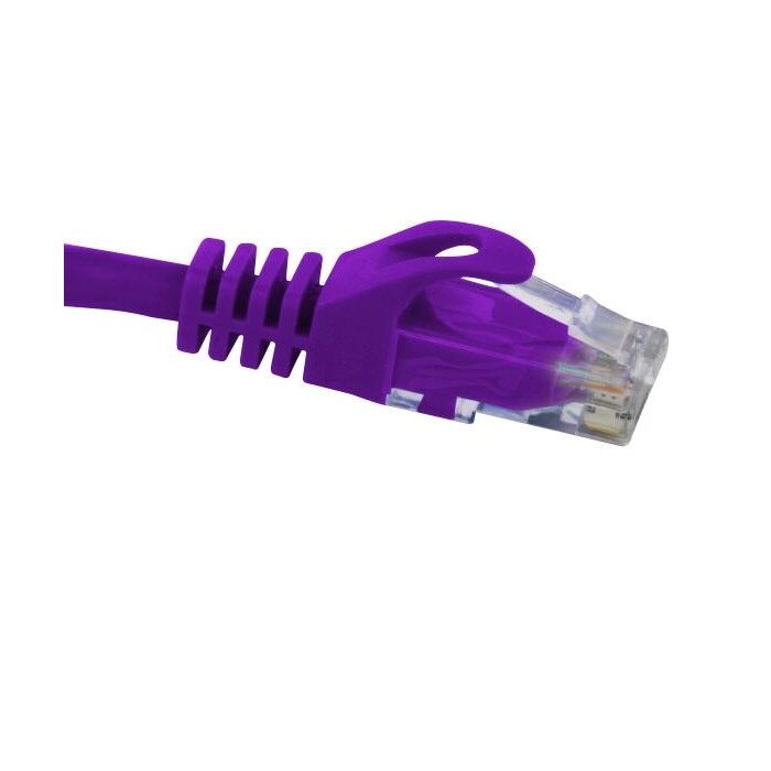 Primus Cable CAT6 Ethernet Patch Cable, Snagless Molded Boot, RJ45 - RJ45, 5ft, Purple