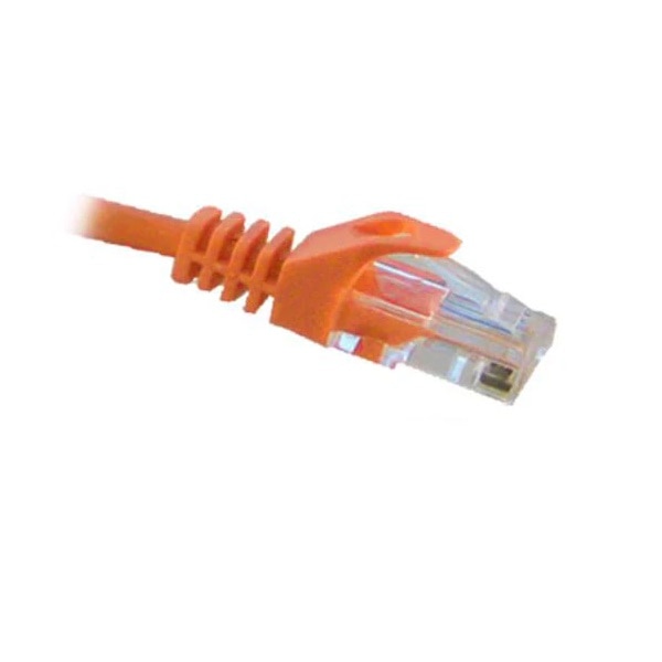 Primus Cable CAT6 Ethernet Patch Cable, Snagless Molded Boot, RJ45 - RJ45, 10ft, Orange