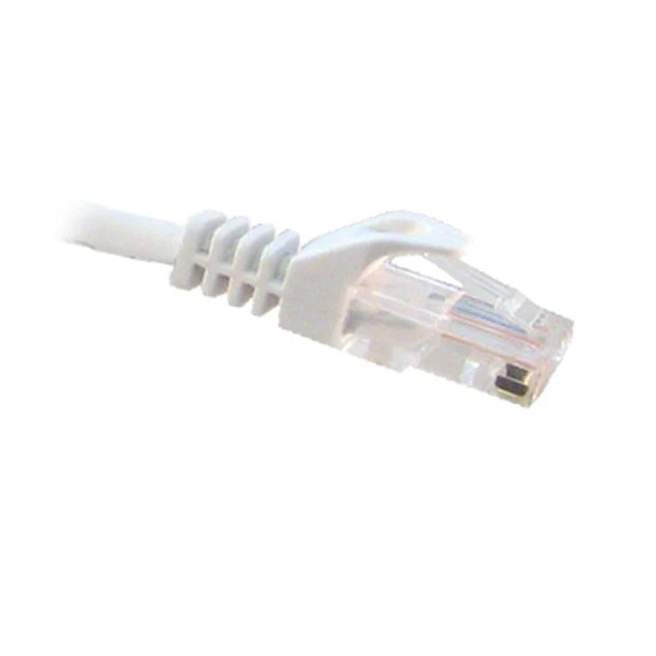 Primus Cable CAT6 Ethernet Patch Cable, Snagless Molded Boot, RJ45 - RJ45, 10ft, White