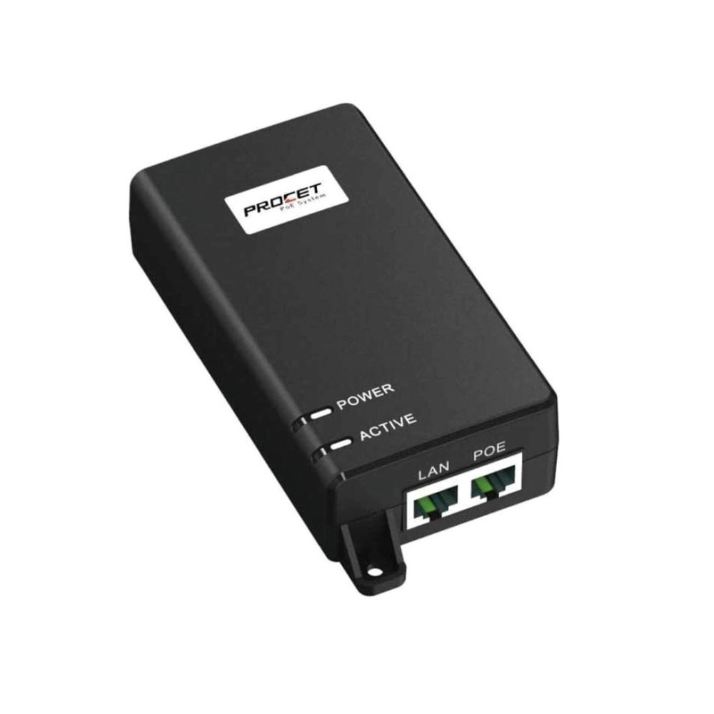 Racom Power supply Active AC/PoE, 100-240VAC/40-60W/1Gb, Procet Warranty 24 months