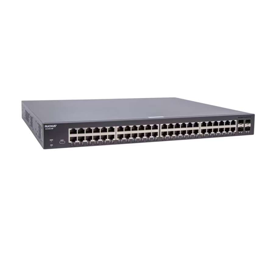 Ruckus 48-Port PoE+ Switch 740W 4X10G SFP