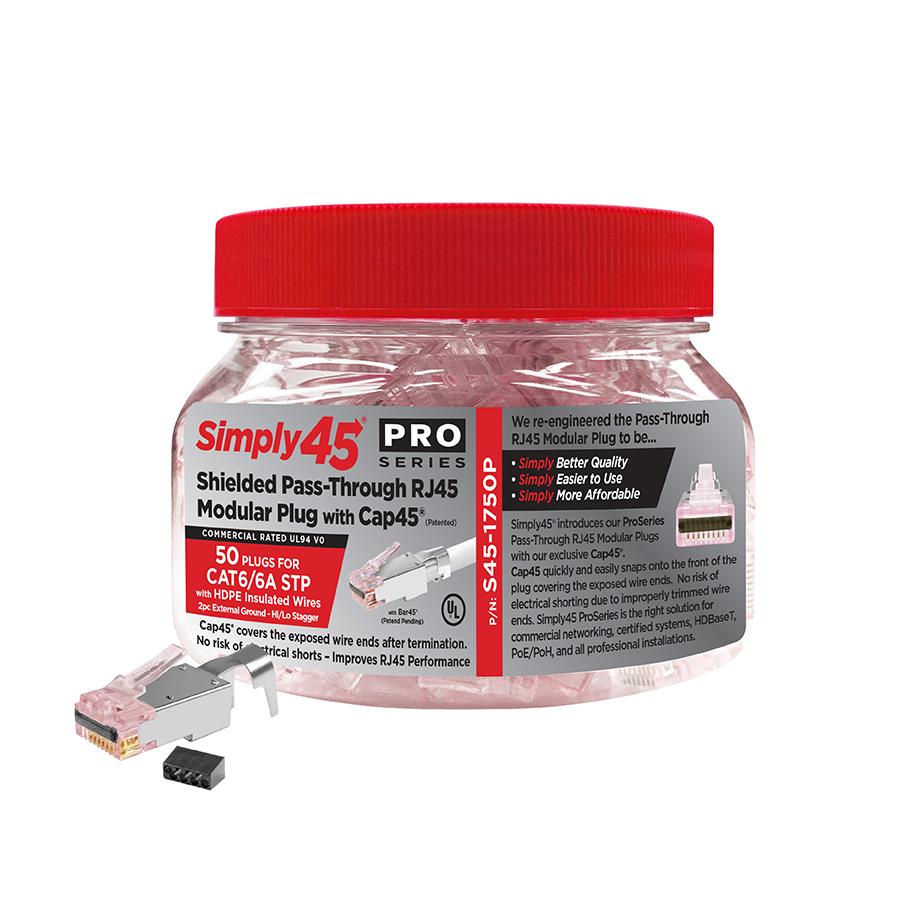 Simply45 ProSeries Pass Through Shielded Red Tint, Hi/Lo Stagger