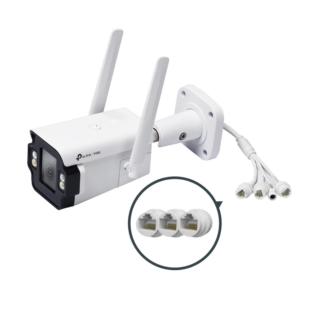 TP-Link VIGI 4MP 4mm Outdoor Full-Color 4G Bullet Network Camera