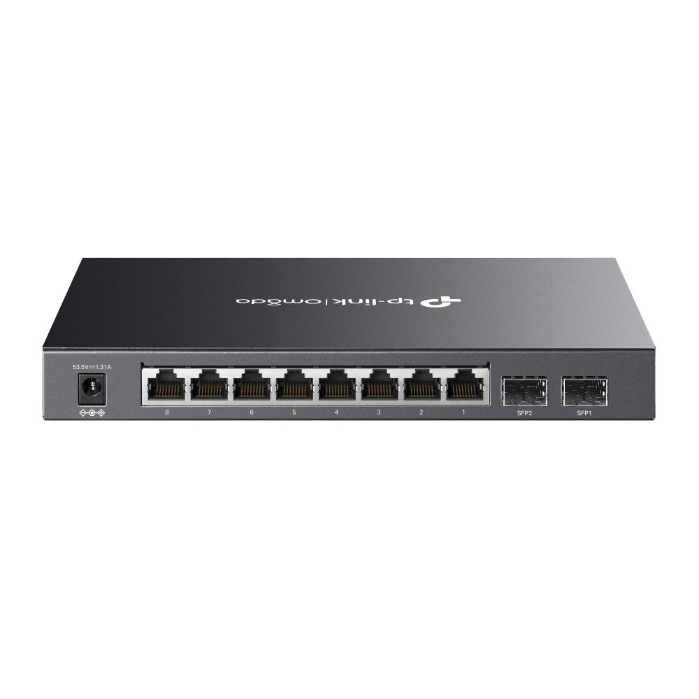 TP-Link Omada 10-Port Gigabit Smart Switch with 8-Port PoE+